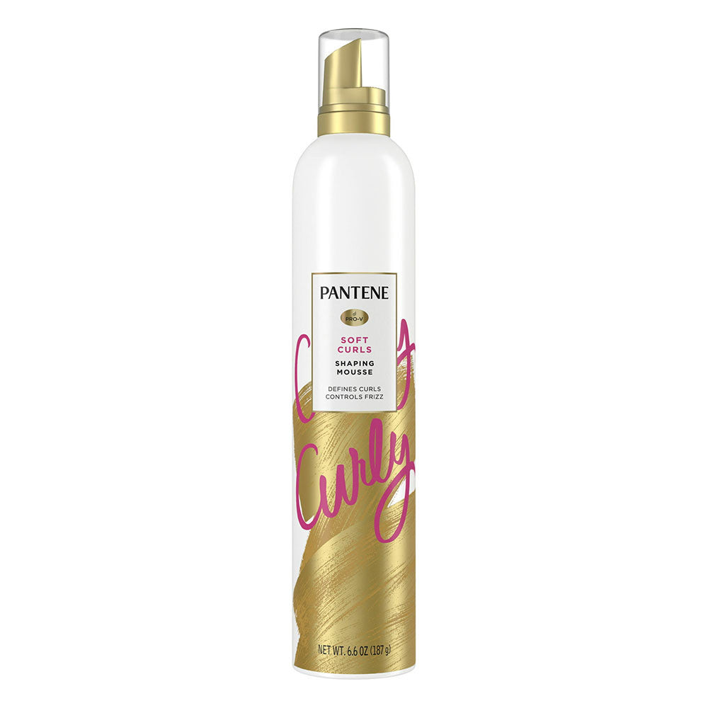 Pantene Pro-V Curly Defining Hair Style Mousse, 6.6 Oz